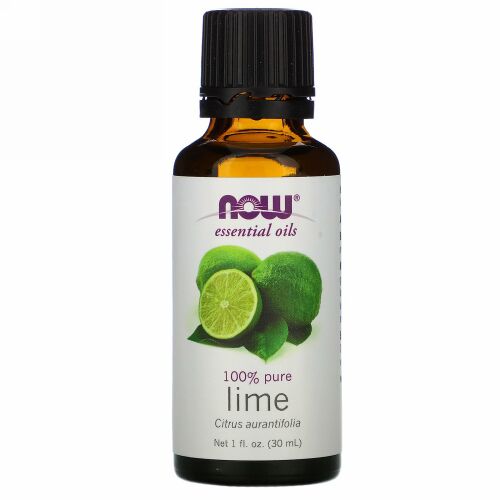 Now Foods, エッセンシャルオイル、ライム、1液量オンス(30 ml)