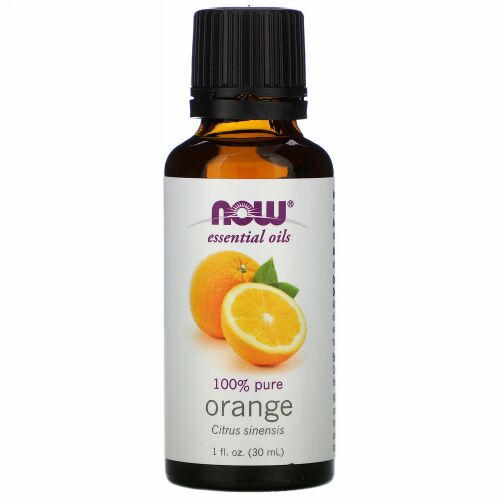 Now Foods, エッセンシャルオイル、オレンジ、1液量オンス (30 ml)