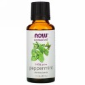 Now Foods, エッセンシャルオイル、ペパーミント、1 fl oz (30 ml)