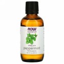 Now Foods, エッセンシャルオイルズ, ペパーミント, 2 液量オンス (59 ml)