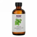 Now Foods, エッセンシャルオイル、100% ピュア ペパーミント、4 液オンス (118 ml)