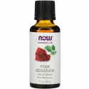 Now Foods, エッセンシャルオイル、ローズアブソルート、1液量オンス (30 ml)