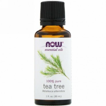 Now Foods, エッセンシャルオイル、ティーツリーオイル、 1 fl oz (30 ml)