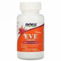 Now Foods, イヴ カプセル、女性向けの優れたマルチカプセル、鉄分なし、120ベジカプセル