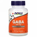 Now Foods, ガンマアミノ酪酸、500 mg、植物性カプセル 100粒