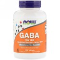 Now Foods, GABA（ギャバ）、750 mg、120粒 (Discontinued Item)