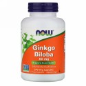 Now Foods, イチョウ、60 mg、植物性カプセル240粒