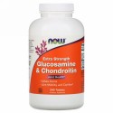 Now Foods, グルコサミン＆コンドロイチン、エキストラストレングス、240タブレット