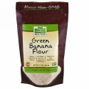 Now Foods, グリーンバナナ小麦粉、14 oz (397 g) (Discontinued Item)