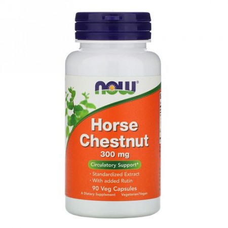 Now Foods, Horse Chestnut, 300 mg, 90 Veg Capsules