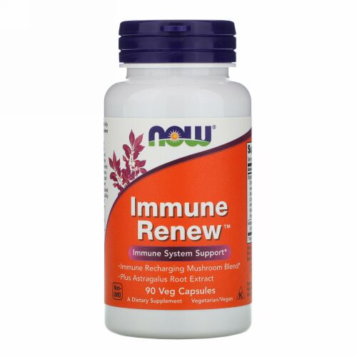 Now Foods, Immune Renew（環境に負けない体づくりをサポート）、ベジカプセル90粒