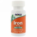 Now Foods, 鉄分, 18 mg, 120 ベジキャップ
