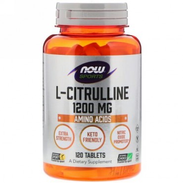 Now Foods, L-シトルリン、1,200mg、120錠