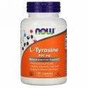 Now Foods, L-チロシン、500 mg、120粒