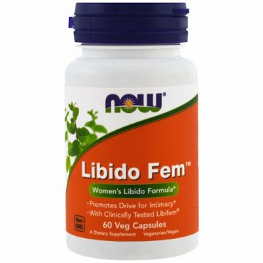 Now Foods, 女性のリビドー（性欲）、ベジタリアンカプセル60錠 (Discontinued Item)
