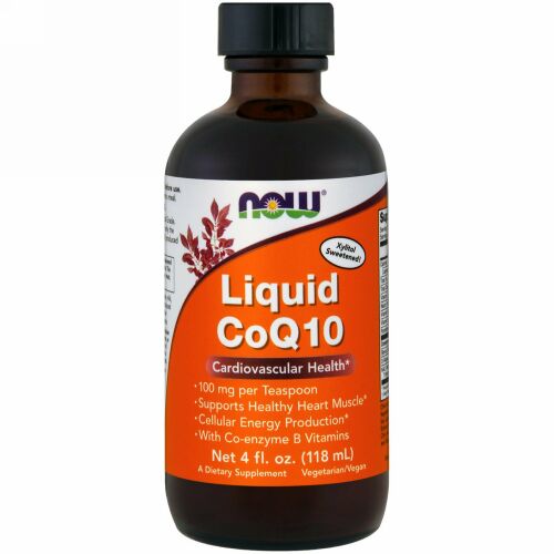 Now Foods, リキッド コエンザイムQ10ｍ、4 fl oz (118 ml)