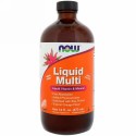 Now Foods, リキッドマルチ, トロピカルオレンジフレーバー, 16 fl oz (473 ml)