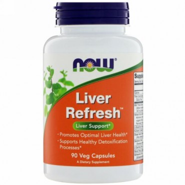 Now Foods, リバーリフレッシュ、植物性カプセル 90粒