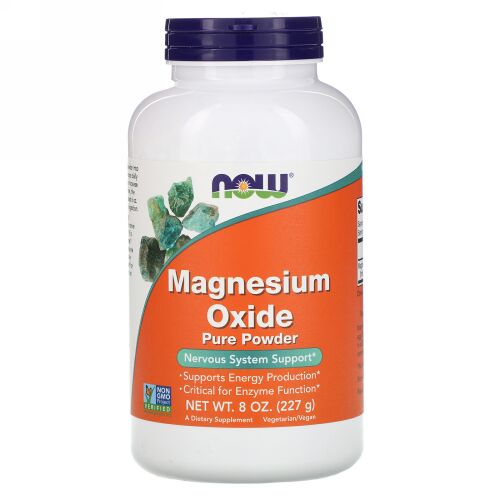 Now Foods, Magnesium Oxide Pure Powder、8 oz (227 g)