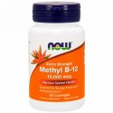Now Foods, メチルB-12, 強力, 10,000 mcg, 60薬用キャンディー
