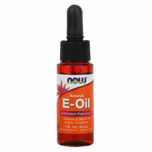 Now Foods, 天然Eオイル, 抗酸化保護, 1液量オンス（30 ml）