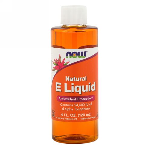 Now Foods, ナチュラルEリキッド、120ml（4 fl oz）