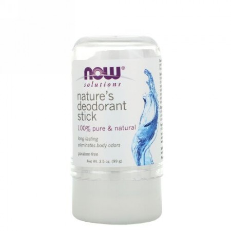 Now Foods, 自然のデオドラントスティック、3.5 オンス (99 g)