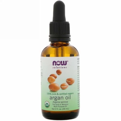 Now Foods, オーガニックアルガンオイル、 2 液量オンス (59 ml)
