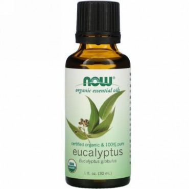 Now Foods, ユーカリオイル, 認証オーガニック, 1液量オンス (30 ml)
