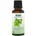Now Foods, オーガニック・エッセンシャルオイルズ, ペパーミント, 1 液量オンス(30ml)