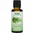 Now Foods, オーガニック エッセンシャルオイル、ローズマリー、1 fl oz (30 ml)