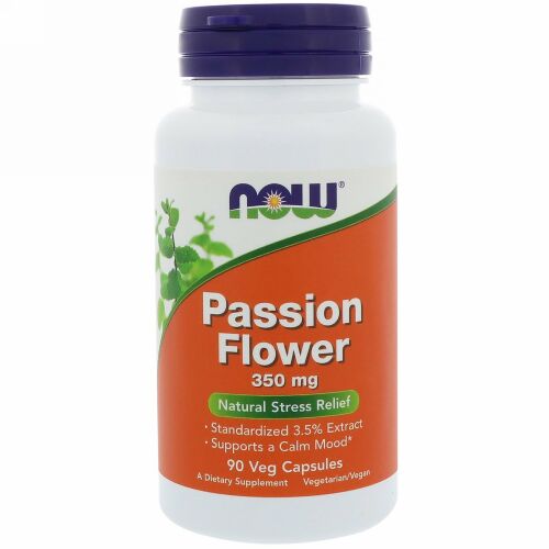 Now Foods, トケイソウ、35mg, 90植物カプセル