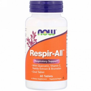 Now Foods, Respir-All（レスピルオール）、60粒