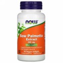Now Foods, ノコギリヤシエキス, 男性の健康, 320 mg, 90 ベジソフトジェル