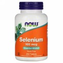 Now Foods, セレン、100mcg、250粒