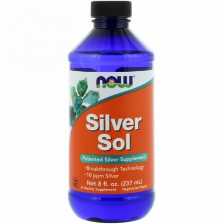 Now Foods, シルバーソル, 8 液量 (237 ml)