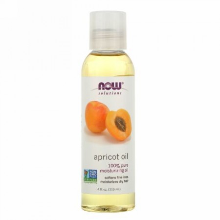 Now Foods, Solutions、アプリコットオイル、4液量オンス (118 ml)
