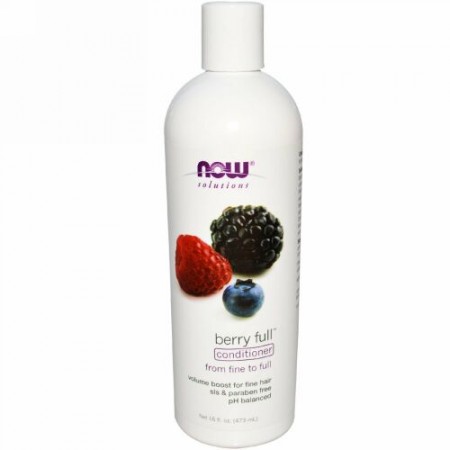 Now Foods, ソリューション, ベリーフルコンディショナー, 16 fl oz (473 ml) (Discontinued Item)