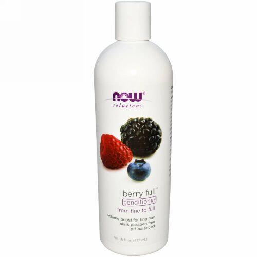 Now Foods, ソリューション, ベリーフルコンディショナー, 16 fl oz (473 ml) (Discontinued Item)