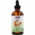 Now Foods, ソリューションズ、認定オーガニック＆100％純アルガンオイル、118 ml（4 fl oz）