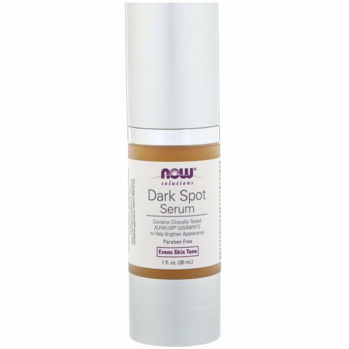 Now Foods, 溶液、ダークスポットセラム、1液体オンス（30 ml）