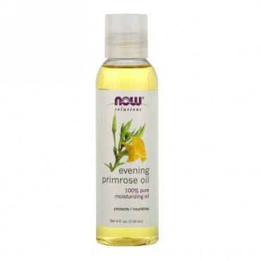 Now Foods, ソリューションズ、イブニングプリムローズオイル、 4液量オンス (118 ml)
