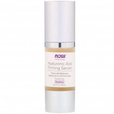 Now Foods, ソリューション、ヒアルロン酸ファーミング美容液、1液量オンス(30 ml)