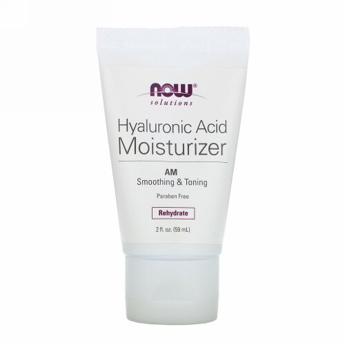Now Foods, ソリューションズ、ヒアルロン酸モイスチャライザ、2 fl oz (59 ml)