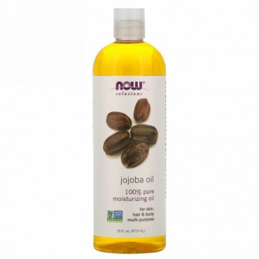 Now Foods, ソリューションズ、ホホバオイル、16 液量オンス (473 ml)