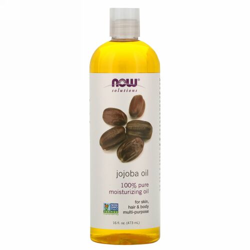 Now Foods, ソリューションズ、ホホバオイル、16 液量オンス (473 ml)