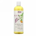 Now Foods, ソリューションズ, ラベンダー・アーモンド・マッサージオイル, 16 液量オンス(473 ml)