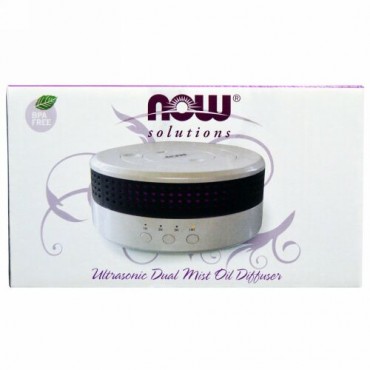 Now Foods, ウルトラソニック デュアルミスト オイル ディフューザー、 1 ディフューザー (Discontinued Item)