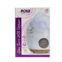 Now Foods, ソリューション、超音波グラススワールUSBオイルディフューザー、1個 (Discontinued Item)