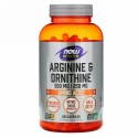 Now Foods, スポーツ、アルギニン＆オルニチン、500mg／250mg、250粒